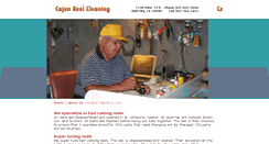 Desktop Screenshot of cajunreelcleaning.com